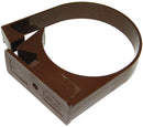 RCH3 - Floplast 80mm Round Down pipe Clip - Single Fix