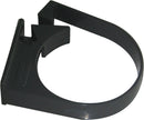 RCH3 - Floplast 80mm Round Down pipe Clip - Single Fix