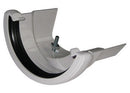 RD3 -Floplast 112mm Half Round to Cast Iron Ogee Gutter Adaptor - Right handed