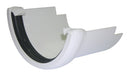 RD5 - Floplast 112mm Half Round to Cast Iron Half Round Gutter Adaptor