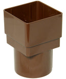 RDS2 - Floplast 65mm Square Pipe to 68mm Round Pipe Connector