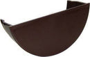 RE2 - Floplast 112mm Half Round Gutter Internal Stopend