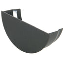 RE2CI - Floplast "Cast Iron" Style 112mm Half Round Gutter Internal Stopend