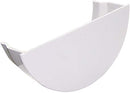 RE2 - Floplast 112mm Half Round Gutter Internal Stopend