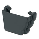 REN1- Floplast 110mm Niagara Gutter External Stopend - Left Hand