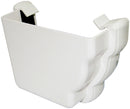 REN1- Floplast 110mm Niagara Gutter External Stopend - Left Hand