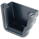 REN2CI - Floplast "Cast Iron" Style Niagara Gutter External Stopend - Right Hand