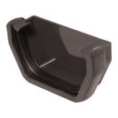 RES1 - Floplast 114mm Square Line Gutter External Stopend