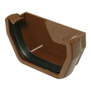 RES1 - Floplast 114mm Square Line Gutter External Stopend