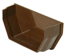 RES2 - Floplast 114mm Square Line Gutter Internal Stopend