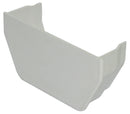 RES2 - Floplast 114mm Square Line Gutter Internal Stopend