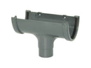 ROH1 - Floplast 115mm Hi-Cap Running Outlet - Connects to 68mm Round Downpipe