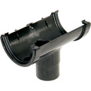 ROM1 - Floplast 76mm MiniFlo Running Outlet - Connects to 50mm Round Downpipe