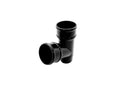 RT242H- Marley Alutec Evolve 63mm Pipe Branch 112.5 Degree - Heritage Black