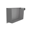 Lindab Steel Rectangular Gutter Stop End - Right Hand