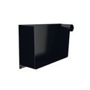 Lindab Steel Rectangular Gutter Stop End - Right Hand