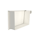 Lindab Steel Rectangular Gutter Stop End - Right Hand
