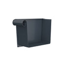 Lindab Steel Rectangular Gutter Stop End - Left Hand