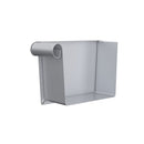 Lindab Steel Rectangular Gutter Stop End - Left Hand