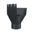 Lindab Steel Rectangular Gutter Outlet - 87mm Outlet
