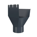 Lindab Steel Rectangular Gutter Outlet - 87mm Outlet