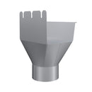 Lindab Steel Rectangular Gutter Outlet - 100mm Outlet