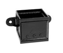 Alumasc Heritage Cast Aluminium Square/Rectangular Pipe Socket Eared