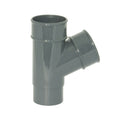 RY1 - Floplast 68mm Round Downpipe 67.5 Degree Branch