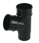 RY1 - Floplast 68mm Round Downpipe 67.5 Degree Branch