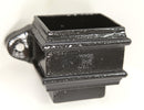 Cast Iron Rectangular Eared Loose Socket - With Spigot