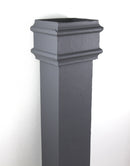 Cast Iron Rectangular Plain Pipe 1.83m (6ft)