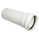 SP4 - Floplast 110mm Ring Seal Pipe 4m - Single Socketed