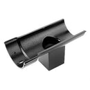 Alumasc Heritage Cast Aluminium Beaded Half Round Running Outlet - 75mm x 75mm Outlet