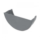 RE2 - Floplast 112mm Half Round Gutter Internal Stopend
