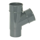 RYM1 - Floplast 50mm Round Downpipe Branch - 67.5 Degree