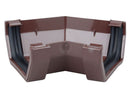 4T804 - Osma 100mm Square Line Gutter 45 Degree Angle