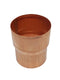 Copper Round Downpipe Connector - For cut sections only