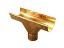 Copper Half Round Gutter Running Swiss outlet