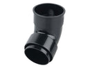 0T025 - Osma Round 68mm Downpipe Offset Bend Socket 112.5 Degree