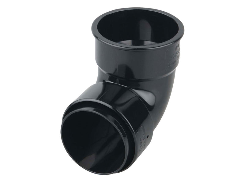 0T161 - Osma Round 68mm Downpipe Pipe Bend 87.5 Degree