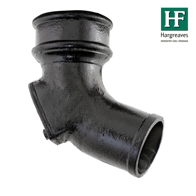 Cast Iron LCC Soil Pipe Bend with Door 112.5 Degree
