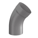 Lindab Steel Round Pipe Bend with Socket - 45 Degree