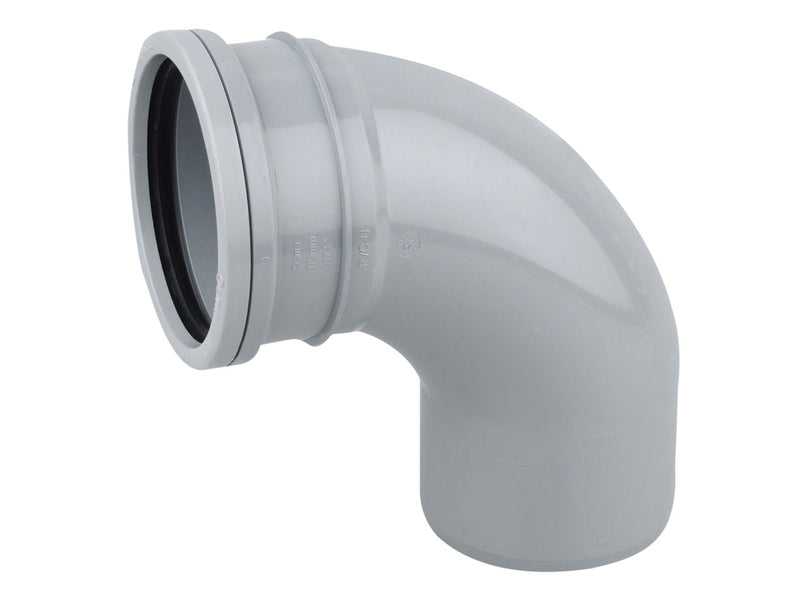 4S161 - Osma 110mm Downpipe Bend 87.5 Degree