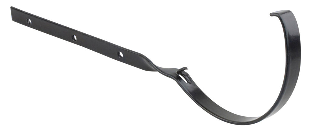 6T696B - Osma 150mm x 74mm Half Round Side Rafter Bracket - PVC Coated ...