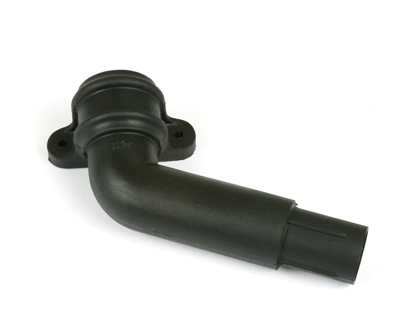 BR221RCI- Brett Martin "Cast Iron Style"  68mm Round Pipe Spigot Bend with Lugs R/H - 112.5 Degree