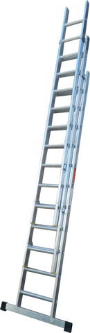 H7TP30 - 3.0m Aluminium Triple Extension Ladder