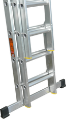 H7TP40 - 4.0m Aluminium Triple Extension Ladder