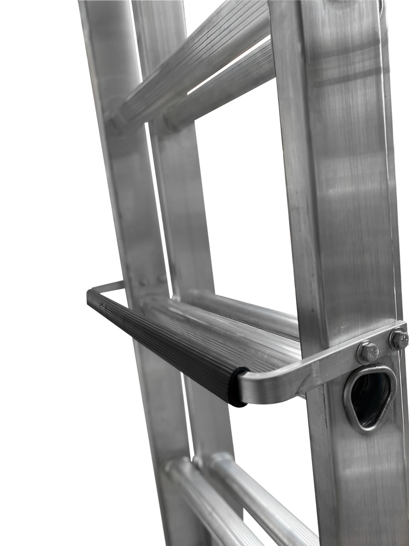 H8RD40 - 4.0m Aluminium Double Roof Ladder