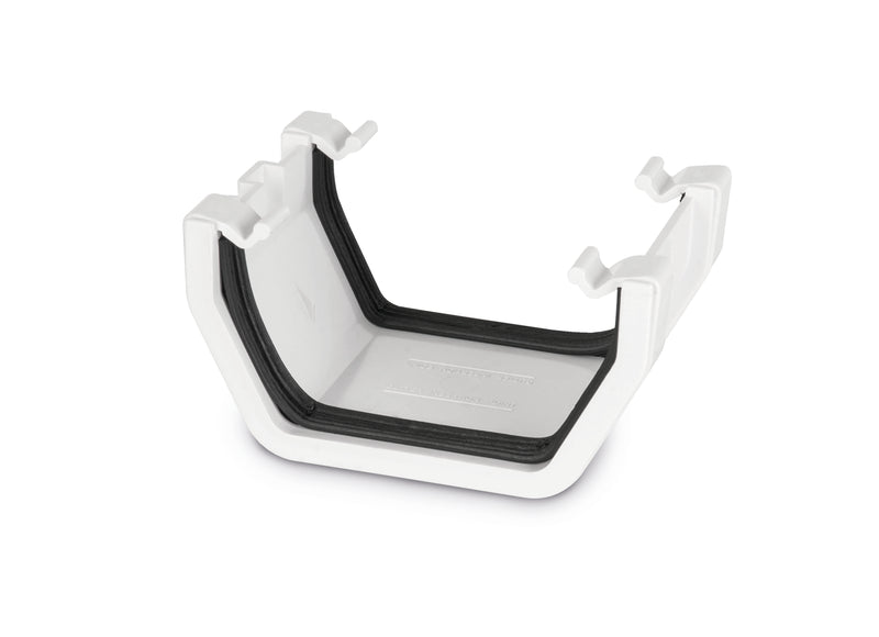 RWSU1 - Marshall Tufflex Square Line 114mm Gutter Union – gutters.co.uk