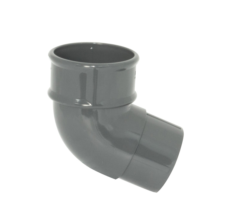 RB2 - Floplast  Round 68mm Downpipe Offset Bend 112.5 Degree